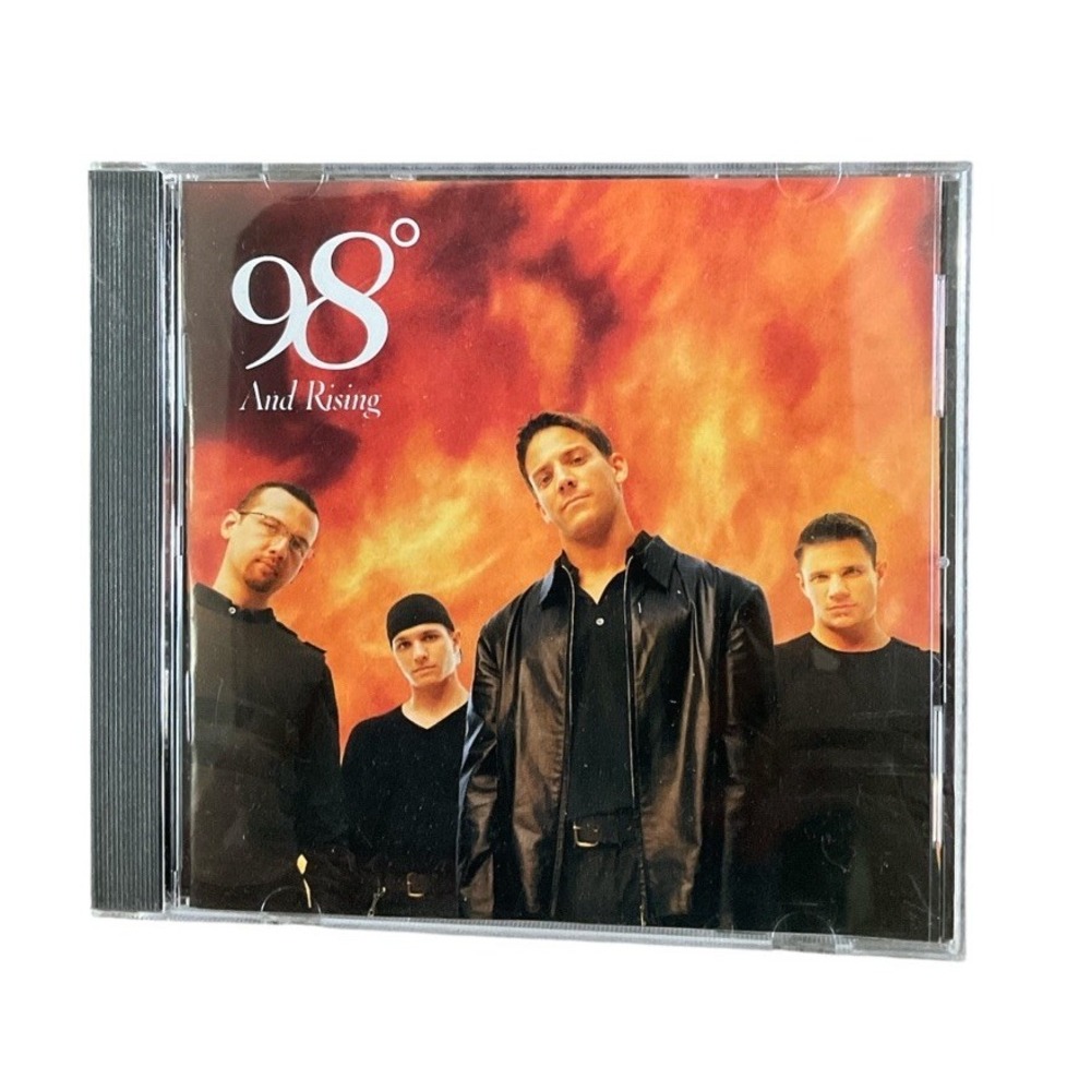 98 Degrees 98 & Rising CD 1998 Motown Boy Band Pop Music Album